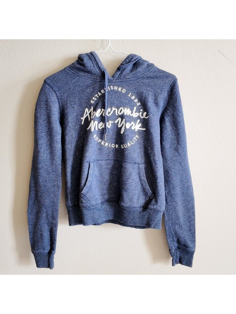 Abercrombie & fitch blue hoodie size small